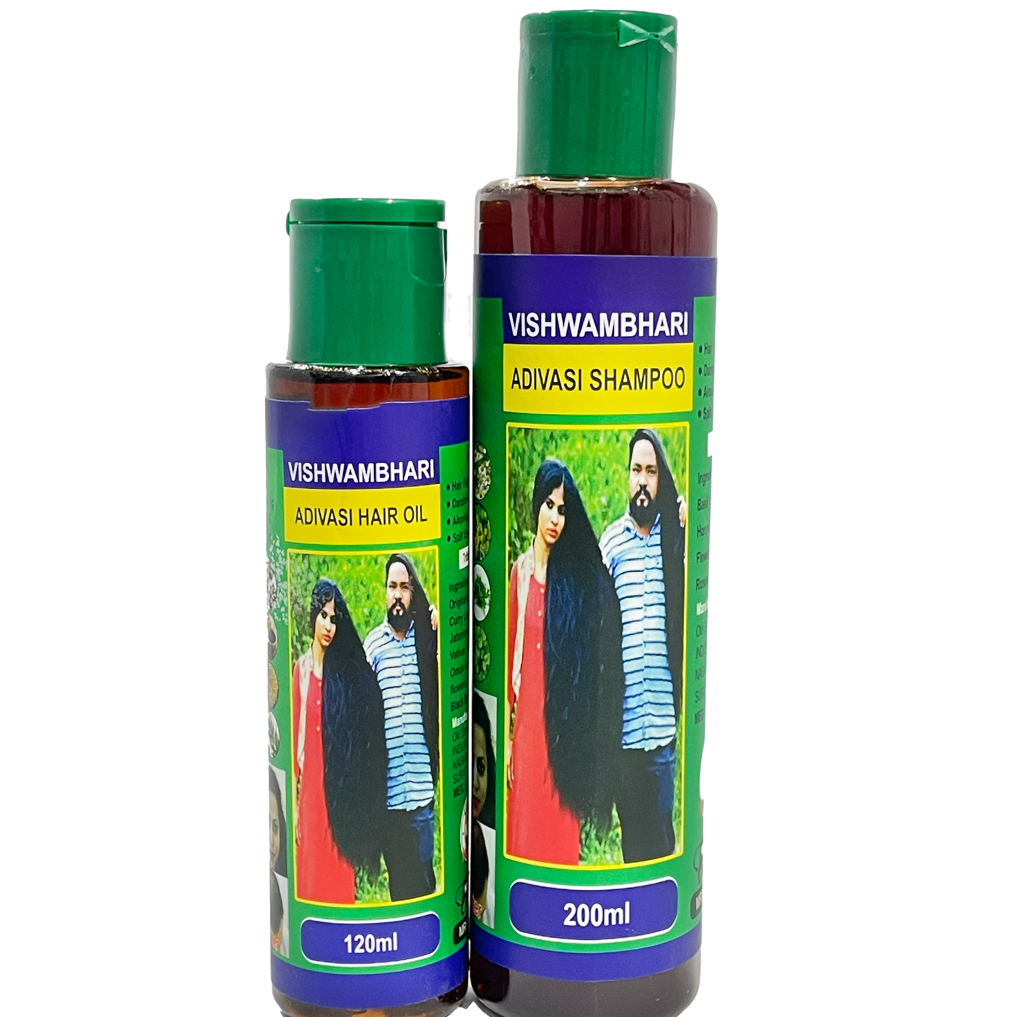 Indian Adivasi Hair Oil & Shampoo